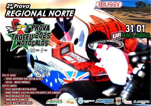 2º Prova do Campeonato Regional Norte (A e B) 1/8TT